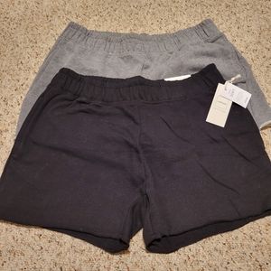 Reflex cotton shorts